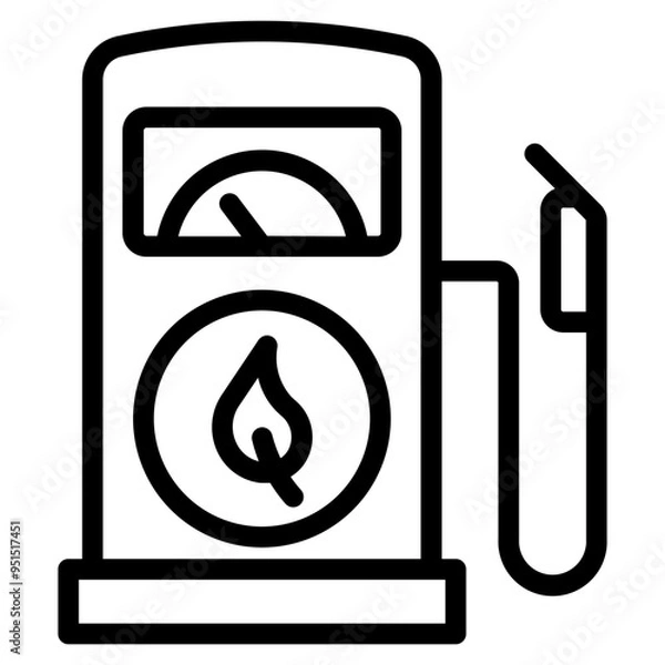 Obraz Energy fuel gas