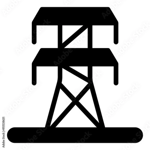 Obraz Energy tower battery