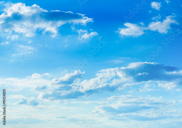 Fototapeta Blue sky background.