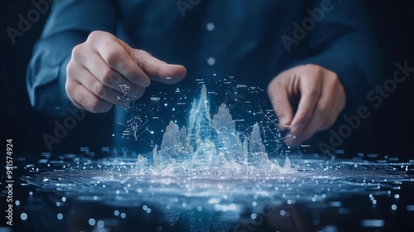 Obraz Interactive Hologram