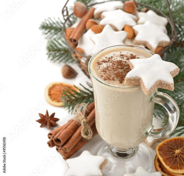 Obraz Traditional eggnog