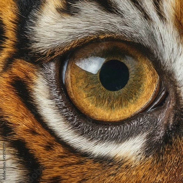 Obraz Tiger's Fiery Eye