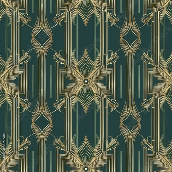 Fototapeta seamless pattern with stars