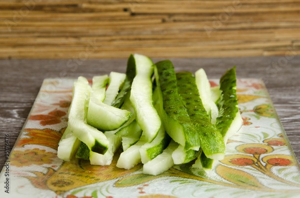 Obraz Cucumber strips