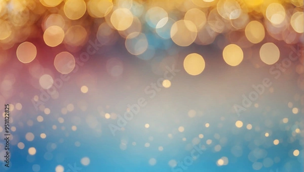 Obraz abstract background with bokeh