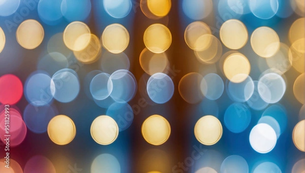 Obraz Linear bokeh background