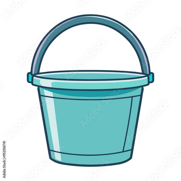 Fototapeta Bucket icon vector