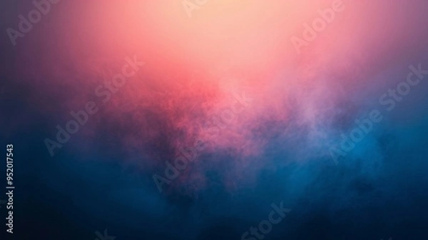 Fototapeta Pink & Blue Smoke.