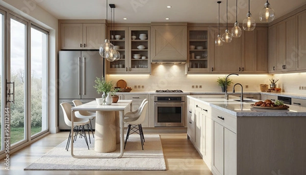 Obraz modern kitchen interior