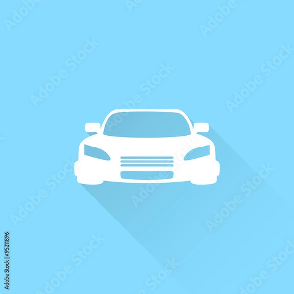 Fototapeta Car icon vector illustration.