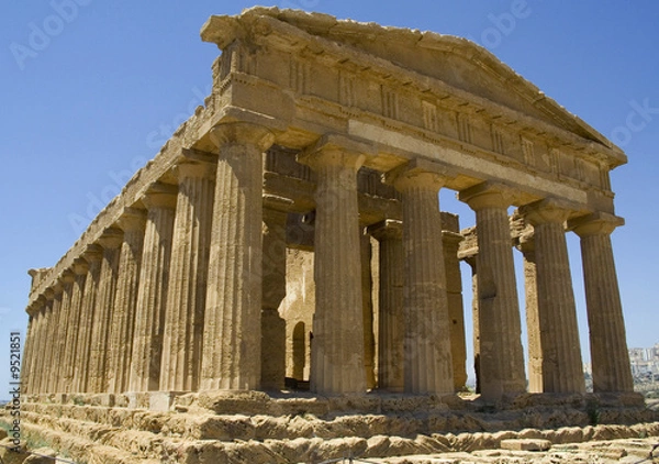 Fototapeta temple, Agrigento, Sicile