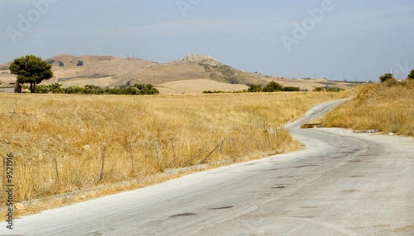 Fototapeta route de Sicile