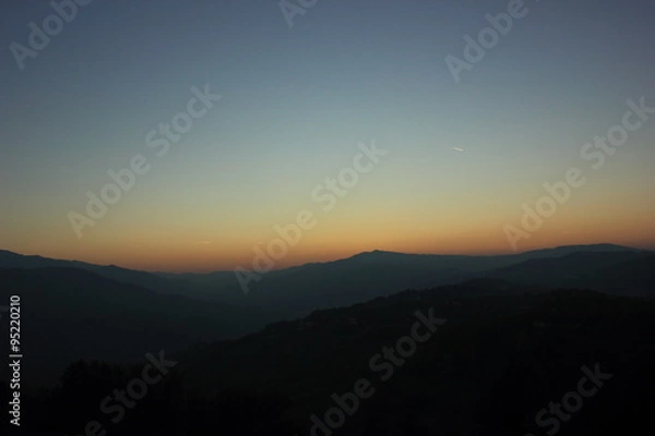 Obraz sunset landscape