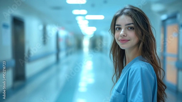 Obraz Trauma-Informed Care Visuals, Healing Support, Space for Text