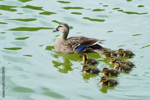 Obraz カルガ親子親子