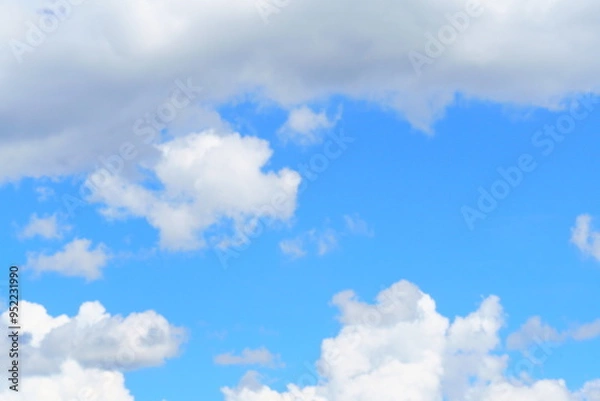 Fototapeta 夏の晴れた日の空