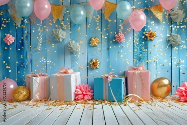 Obraz Creative Birthday Background Images