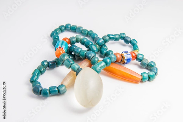 Obraz Ancient glass beads