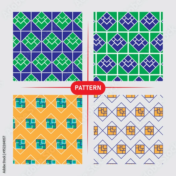 Obraz vector abstract organic pattern design background