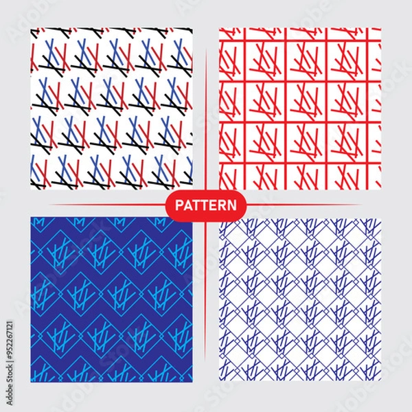 Obraz vector abstract organic pattern design background