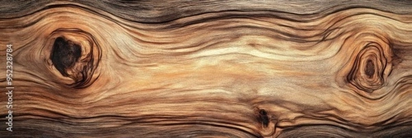 Obraz natural pattern in the wood texture