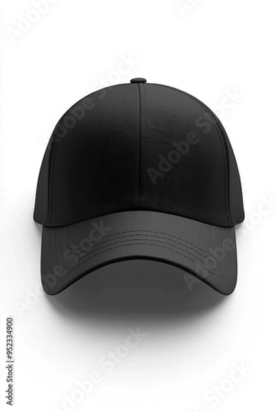 Fototapeta blank sport cap mockup with attractive background generated by AI