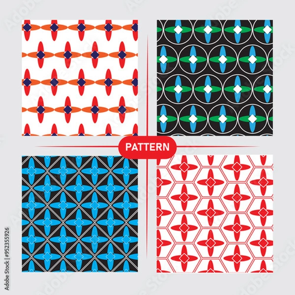 Obraz vector abstract organic pattern design background