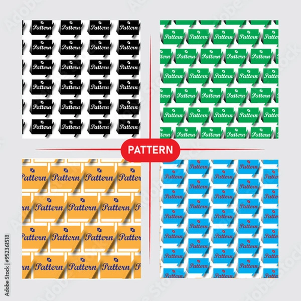 Obraz vector abstract organic pattern design background