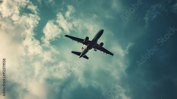 Obraz airplane flying. 