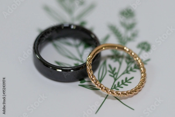 Obraz wedding rings