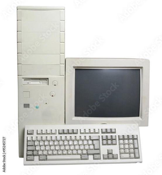 Fototapeta alter Computer