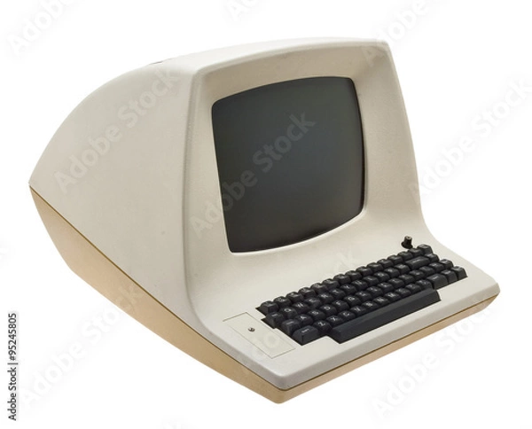 Obraz stary IBM Compter z 1981 roku