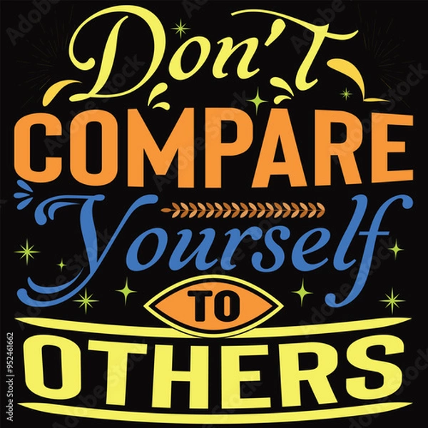 Obraz typography T-shirt design