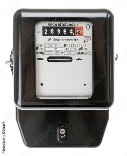 Obraz Licznik prądu AC