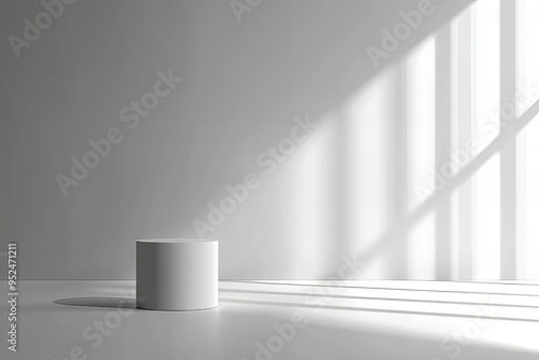 Fototapeta podium with minimal background