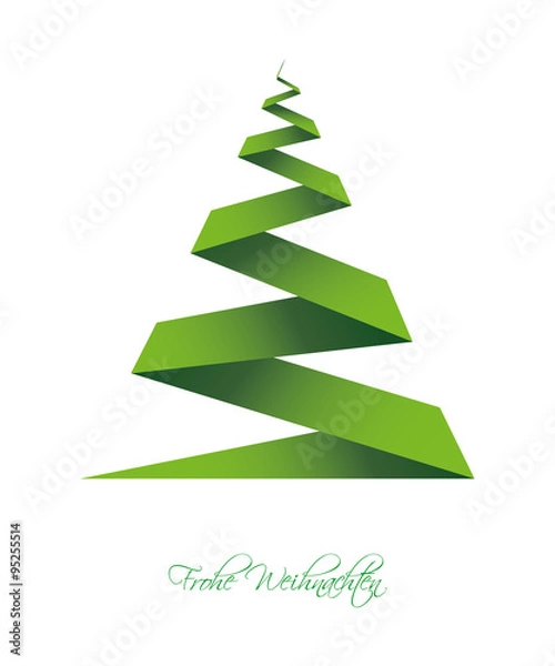 Obraz Origami Christmas Tree