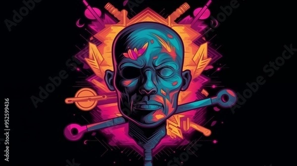 Obraz Unlocking Potential: The Key to the Mind