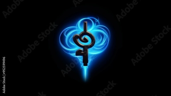 Obraz Unlocking Potential: The Key to the Mind