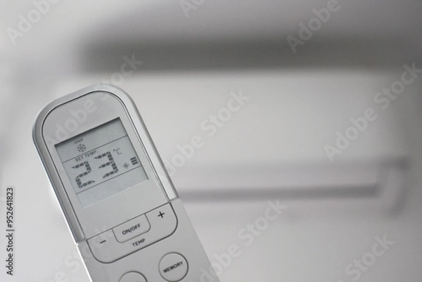 Obraz Remote control of air conditioning system