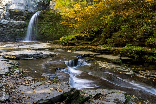 Obraz Autumn Waterfall