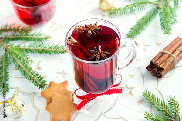 Obraz Mulled wine for Christmas
