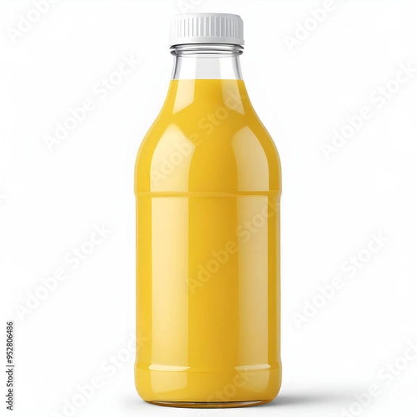 Fototapeta juice bottle