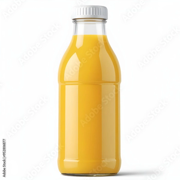Fototapeta juice bottle