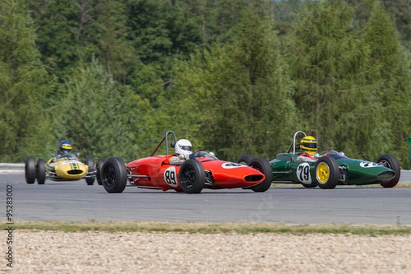 Obraz historical car battle