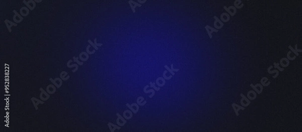 Fototapeta dark blue gradient background with noise texture, abstract background