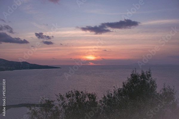 Obraz Positano sunset