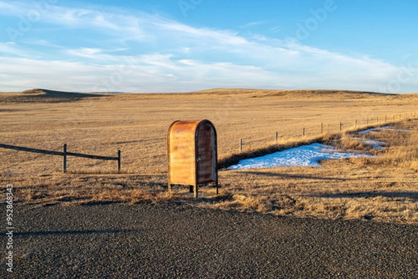 Obraz Rural antique mailbox