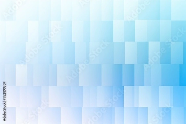 Fototapeta Abstract light blue geometric pattern background wallpaper