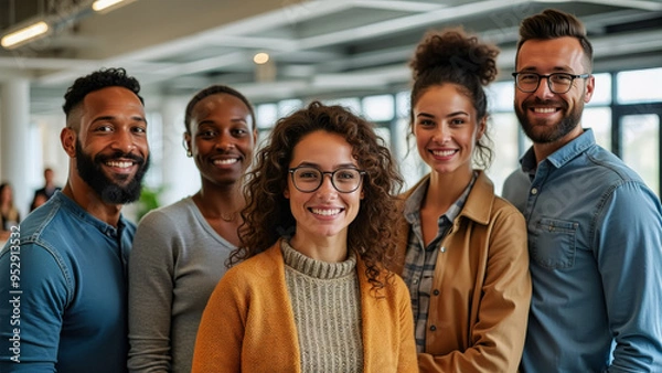 Fototapeta Start Up Co Workers