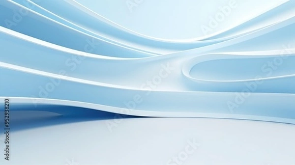 Fototapeta Abstract light blue background